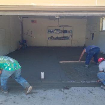 Concrete Replacement for Garage in Dallas
