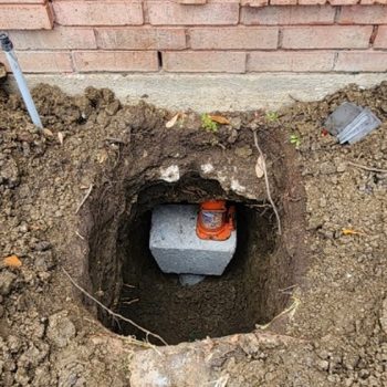 Mansfield, TX Hybrid Pier Foundation Repair Project